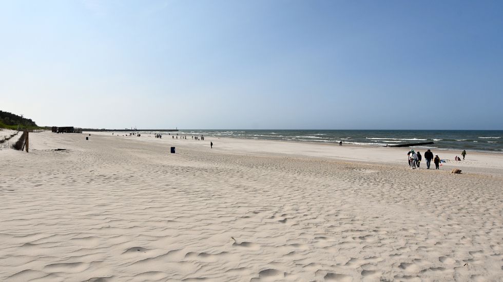 _6 Najszerszych Plaż Nad Morzem Bałtyckim (3) szeroka plaża Łeba