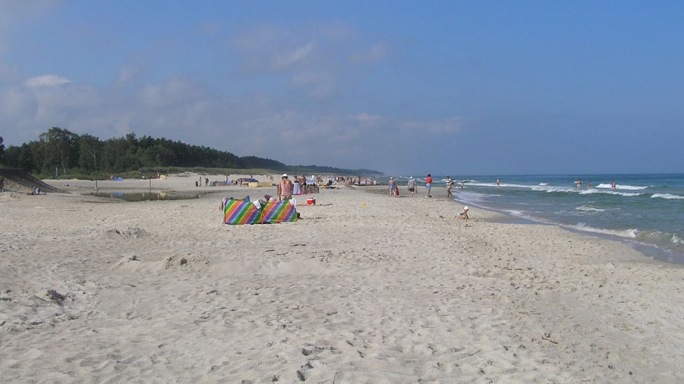 najczystsze-plaze-nad-baltykiem-6 plaża Jastrzębia Góra